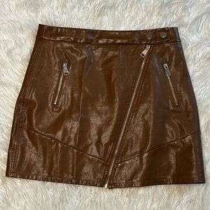 Kendall & Kylie Brown Tan Skirt Size L Womens